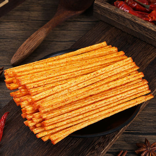 李星星棒棒素牛辣条8090后童年儿时怀旧零食校园小卖铺休闲小吃 - 图1