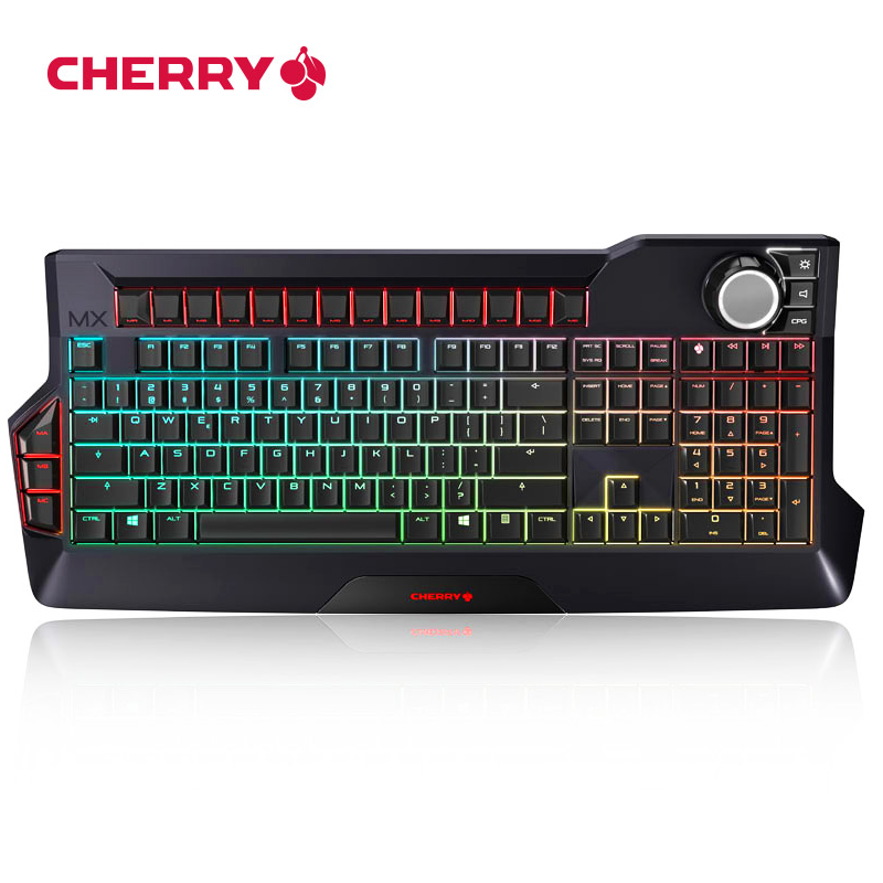 Cherry樱桃 MX 9.0背光RGB彩光全键无冲专业吃鸡电竞游戏机械键盘 - 图0