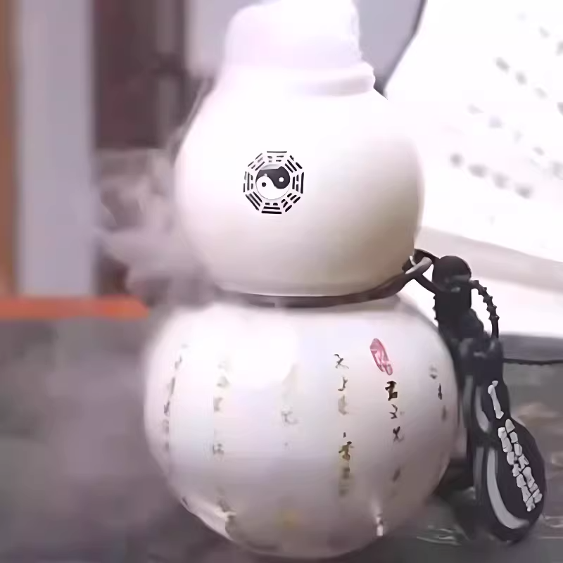 网红男士葫芦水杯抽象创意大容量哪吒同款中式道文化太极剑水壶,淘宝优惠券,粉丝福利购,淘宝优惠卷