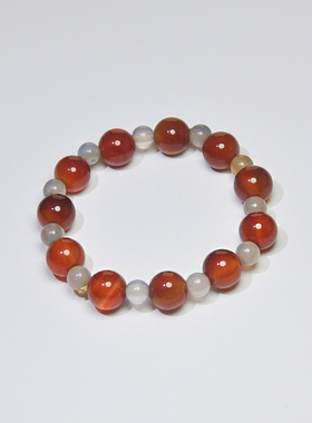 2026年新款潮时尚个性手工制作手串多色糖心玛瑙手链清新轻奢配饰