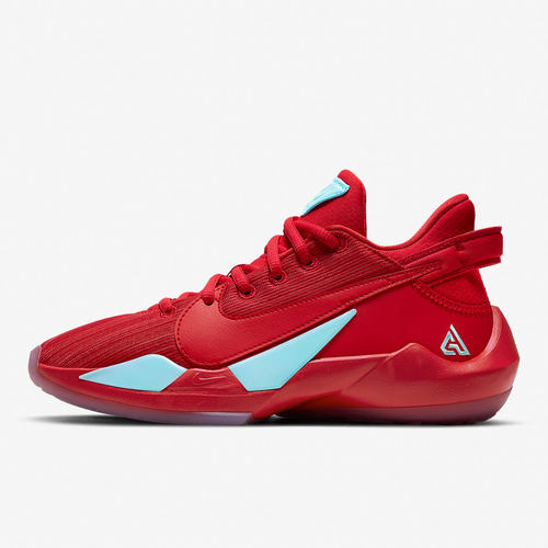 Nike/耐克正品Zoom Freak 2女子GS大童实战篮球鞋CN8574-605 - 图0