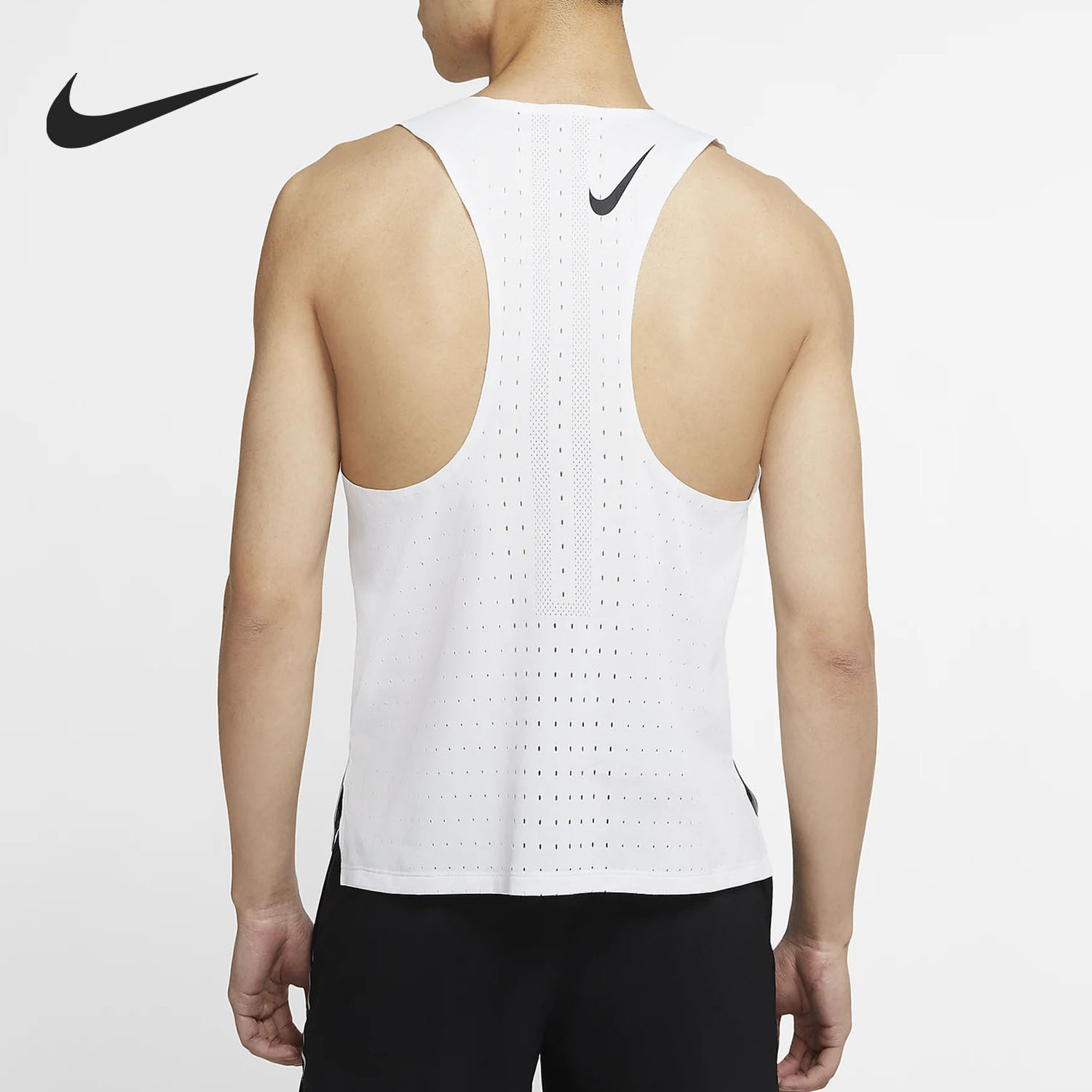 Nike/耐克正品夏季新款 AEROSWIFT男子跑步运动背心 CJ7836-图0