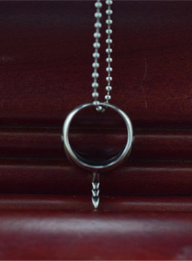 防卫狼牙戒指女生时尚简约霸气