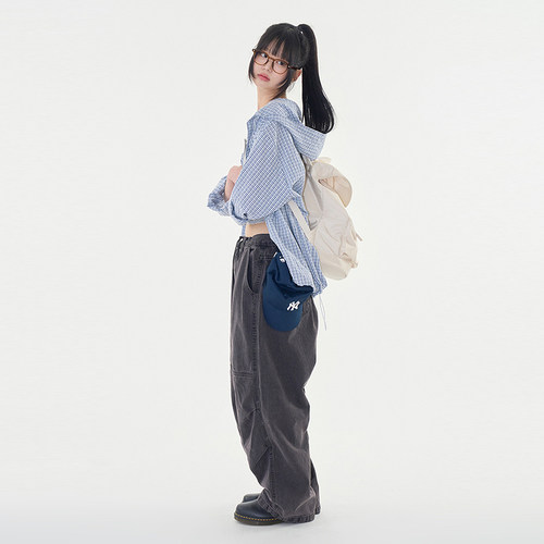 韩代Raucohouse Zeckon check hooded shirt 格子连帽衬衫百搭 - 图2
