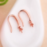 Серьги, S925, инкрустация камня из жемчуга, украшение-шарик, аксессуары, аксессуар, DIY, серебро 925 пробы