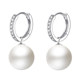 925 silver earring accessories earrings inlaid pearls