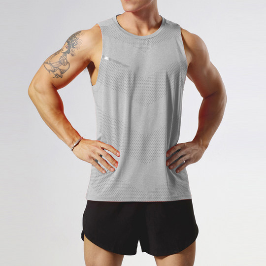 Fitnessbekleidung Schnelltrocknende Laufsport-Herren-Marathonweste