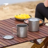 Armos Outdoor Pure Titanium складная ручка складной чашка портативная чашка -чашка -чашка здоровый дикий лагерь титановый туризм туризм