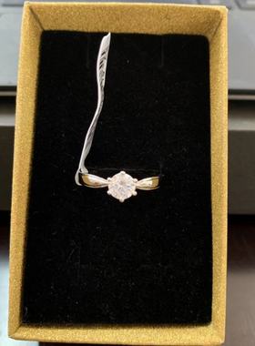 19号白金色女士韩版戒指新品