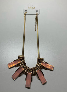 时尚风短款轻奢毛衣链全新现货