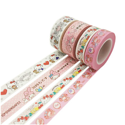 凯蒂猫美乐蒂角落生物史努比米老鼠和纸胶带分割线易贴文具 虎窝淘