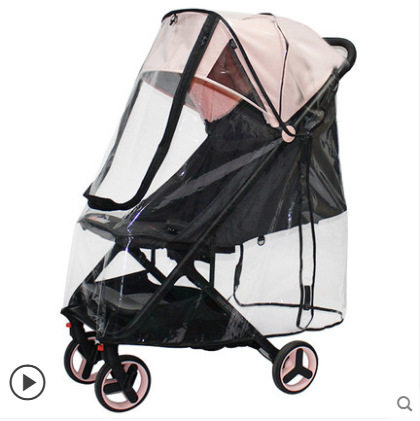 通用婴儿车半雨罩宝宝悠悠康贝yuyu全雨披防风罩好孩子推车配件,淘宝优惠券,粉丝福利购,淘宝优惠卷