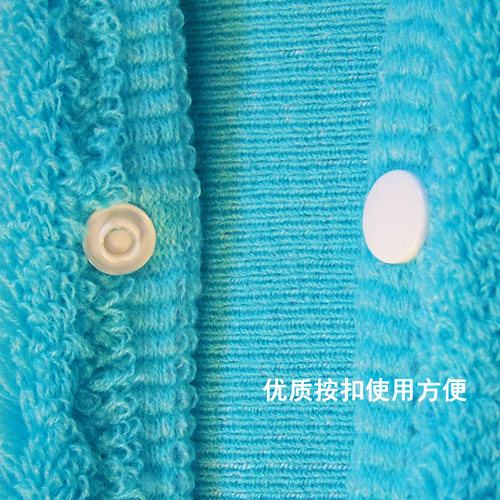 3个装加厚通用纽扣马桶垫方形马桶套坐便套马桶圈可水洗 - 图2