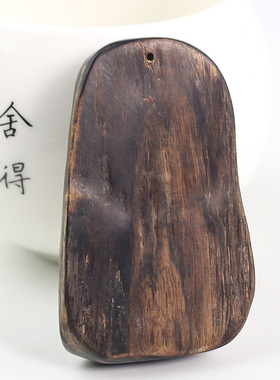 马泥涝沉香刻佛吊坠沉香木手把件文玩老料手玩件挂件收藏女士饰品