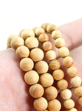 天然太行崖柏手串108颗佛珠念珠男女情侣款手链饰品文玩木串批发