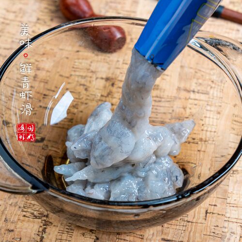 闹妈海鲜妈妈的爱手工虾滑鲜虾滑1组3包实惠装 买3组包邮除偏远 - 图1