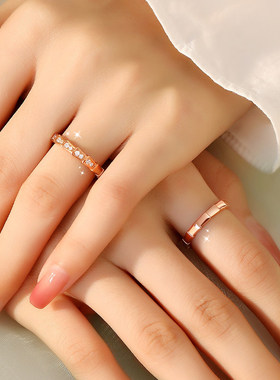 英国 【设计师】Cookie Kiss蛇形半圈镶钻戒指女18K金轻奢食指戒