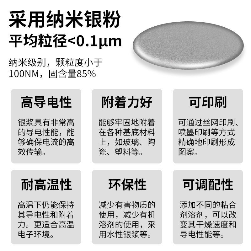 鹿仙子导电银浆金属导电胶水纳米粘合按键修复排线补线工具导电漆,淘宝优惠券,粉丝福利购,淘宝优惠卷