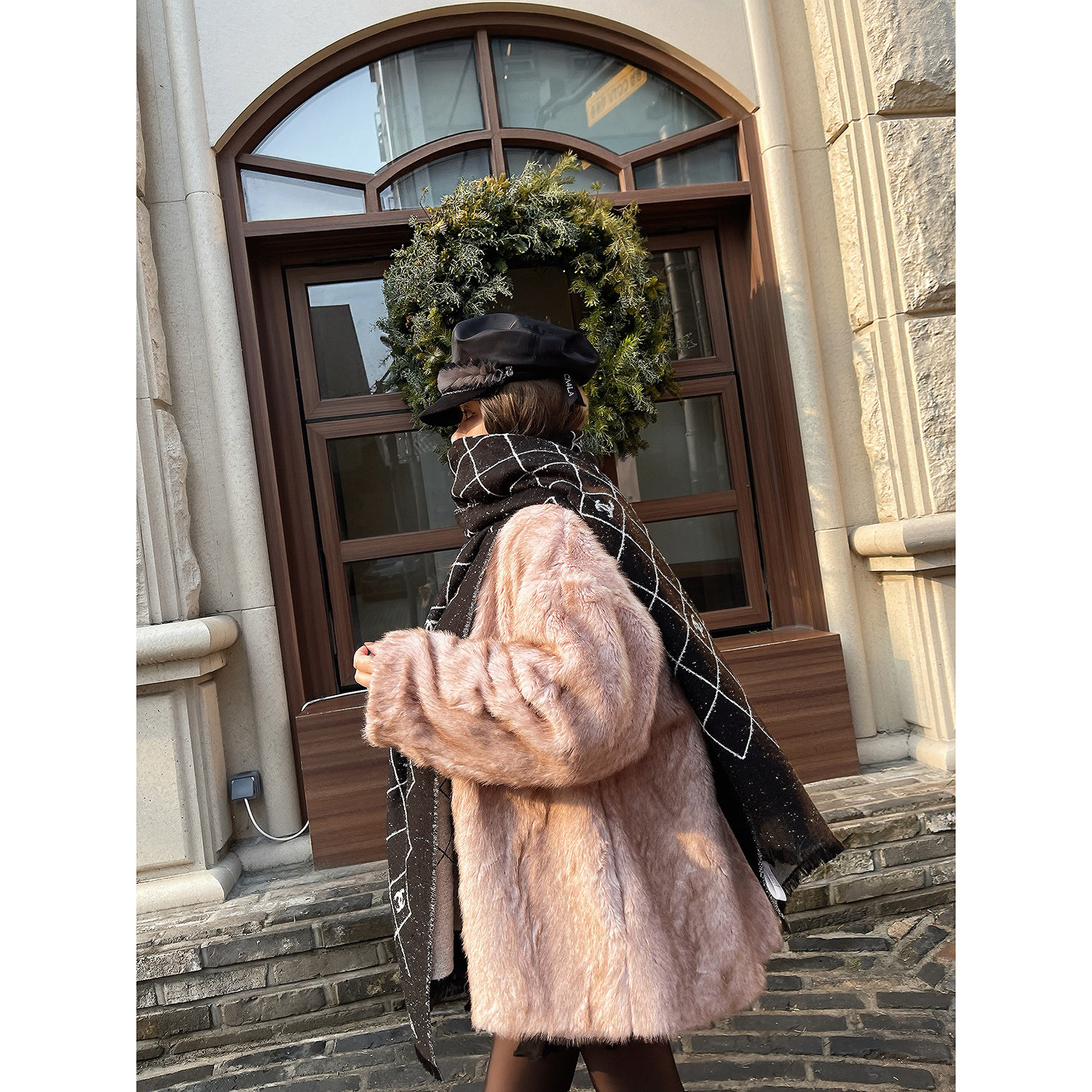 LANGBOOM  娇嫩兔兔 软糯手感超真的獭兔毛环保皮草外套,淘宝优惠券,粉丝福利购,淘宝优惠卷