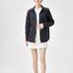 23 New Women's Light Khaki Oversize Jacket