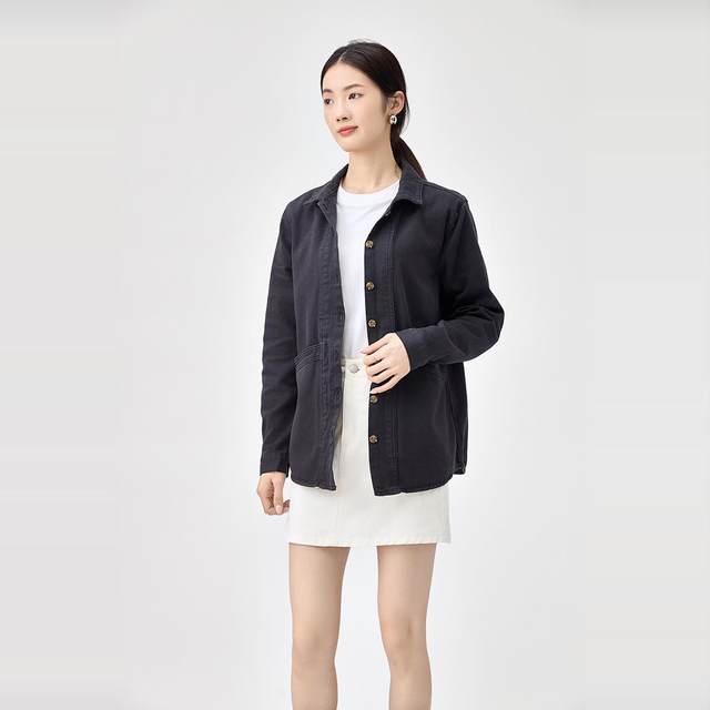 23 New Women's Light Khaki Oversize Jacket