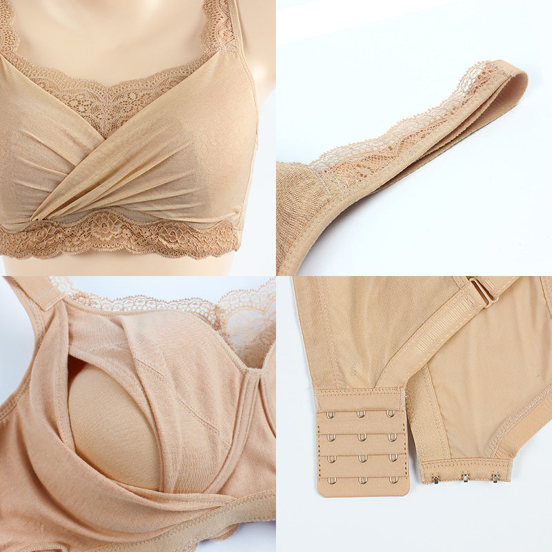 雪伦假胸假乳抹胸蕾丝8610术后文胸 雪伦文胸