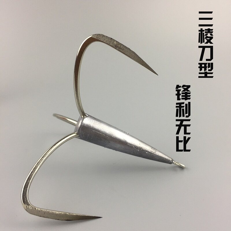锚钩新款三爪锚钩锚鱼专用丸世锚钩大号三角锚钩锚钩三角锚钩_虎窝淘