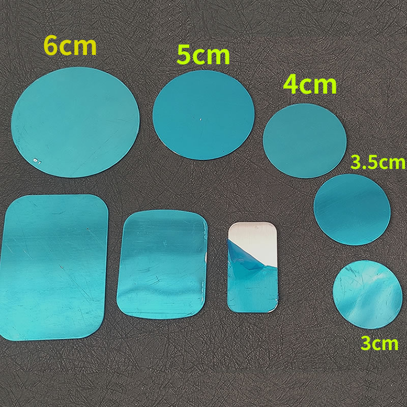 热卖引磁片手机支架贴片磁力磁铁磁吸方形吸盘铁片出风口仪表台 - 图2