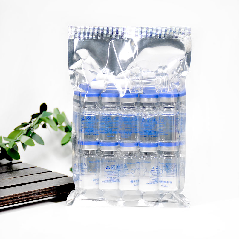 洛依贝淡黑色素IGF微针真皮修护冻干粉3ml*5对装 印刷版可OEM加工 - 图1