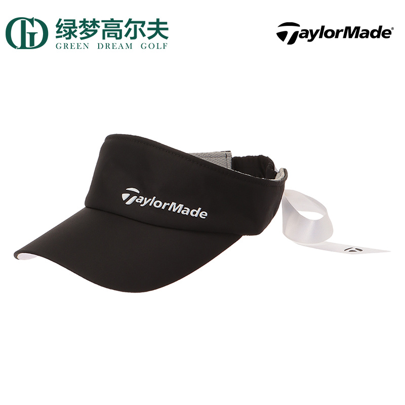 TaylorMade泰勒梅高尔夫球帽女士运动遮阳防晒无顶帽golf鸭舌帽 - 图0