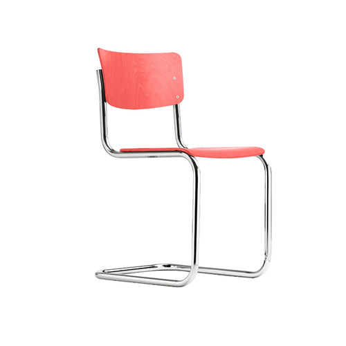 E2全球购正品|德国Thonet S43单人椅 经典轻奢办公椅餐椅休闲椅 - 图3