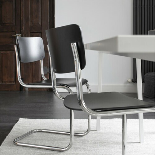 E2全球购正品|德国Thonet S43单人椅 经典轻奢办公椅餐椅休闲椅 - 图0