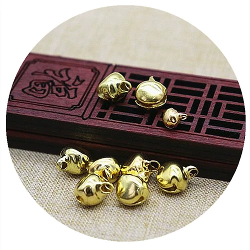 Детский аксессуар ручной работы, креативный браслет, латунный колокольчик, «сделай сам», подарок на день рождения