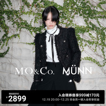 MOCo MUNN designer joint rework woven wool side flow Su short jacket