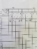 Free shipping attendance sheet large A3 large grid extra large grid attendance registration form 8K grid attendance registration book large 50 sheets thickened