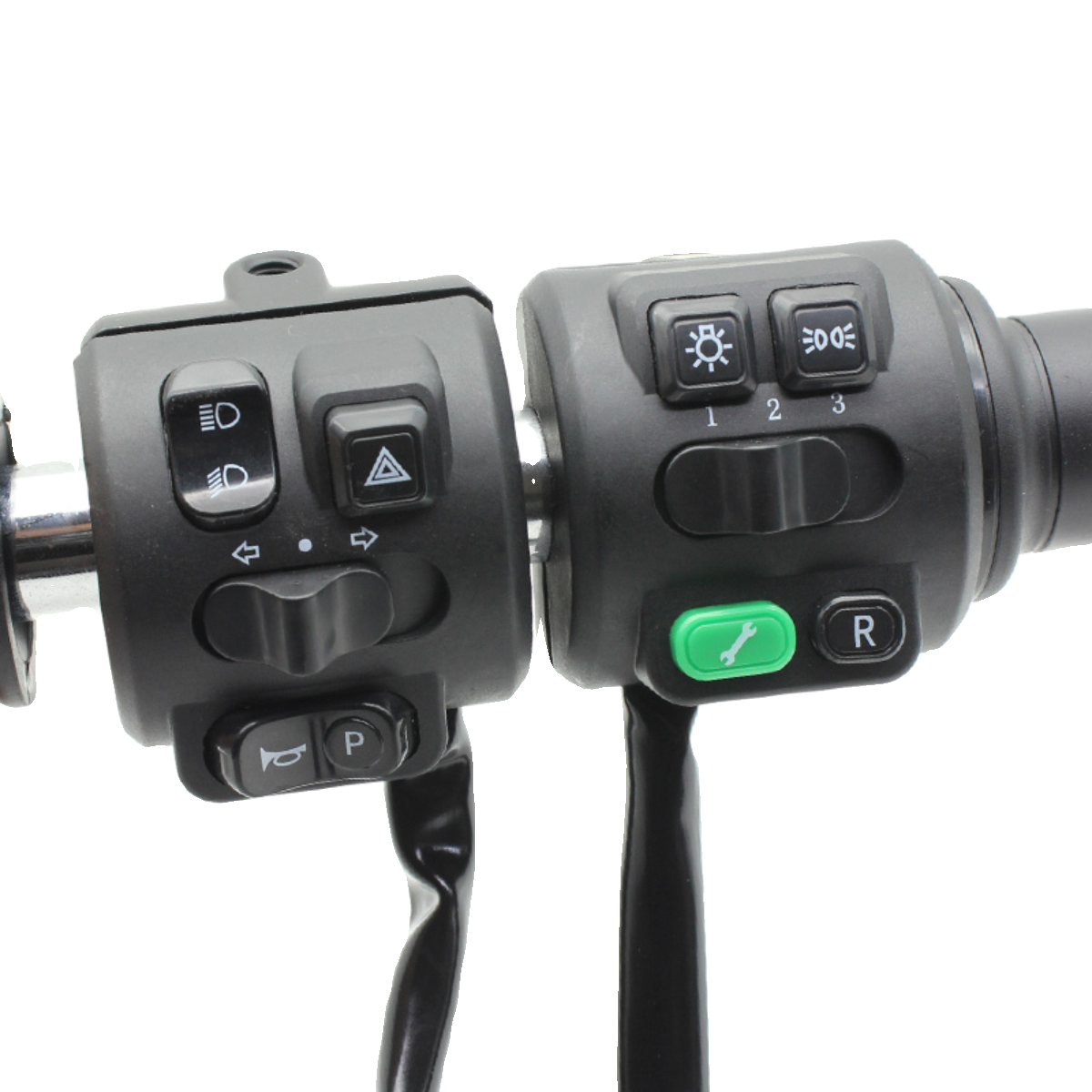 电动车把座开关电摩猴子大牛小龟转把一体大灯喇叭双闪倒车修复键,淘宝优惠券,粉丝福利购,淘宝优惠卷