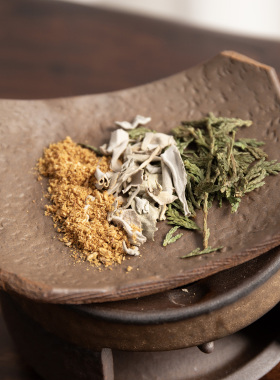 陶瓷干烧熏香炉烤茶炉桌面摆件