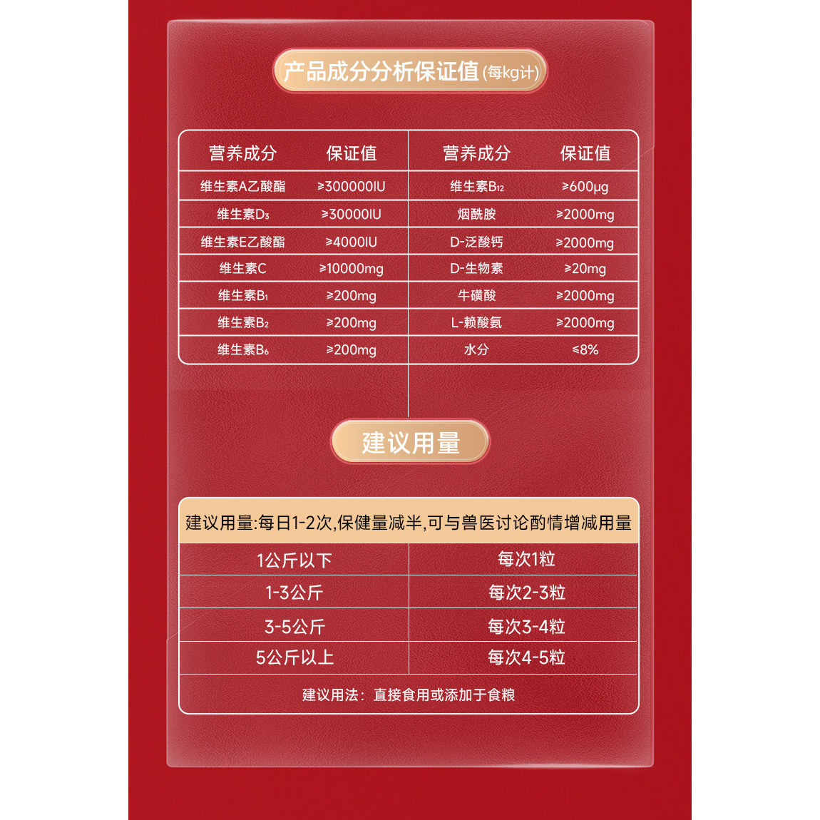 谷登复合维生素b猫用牛磺酸猫咪化毛膏营养膏补血肝精膏维生素