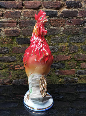 大吉大利陶瓷公鸡招财摆件客厅