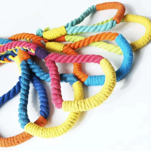 Рука для домашних животных -уклона хлопчатобумажная веревка