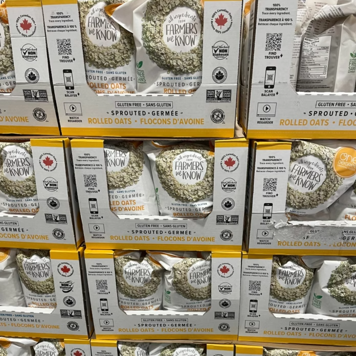 2袋9.5折 加拿大直邮One Degree无糖燕麦片 无麸质 2.27kg,淘宝优惠券,粉丝福利购,淘宝优惠卷