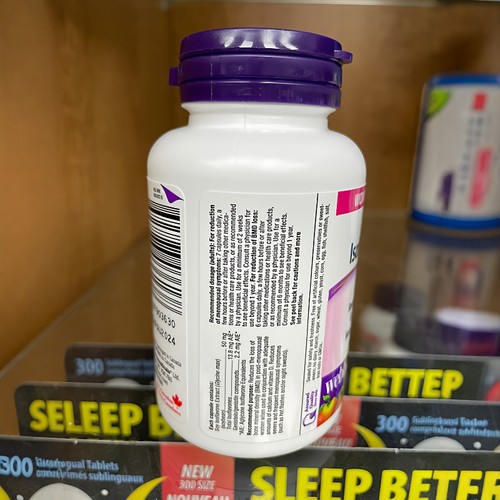 2瓶减10加拿大直邮Webber Naturals伟博大豆异黄酮胶囊90粒 50mg - 图1