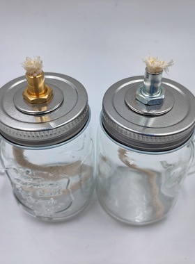 【玻璃煤油灯】可乐杯款 照明露营应急 柴油酒精煮茶香薰供灯摆件