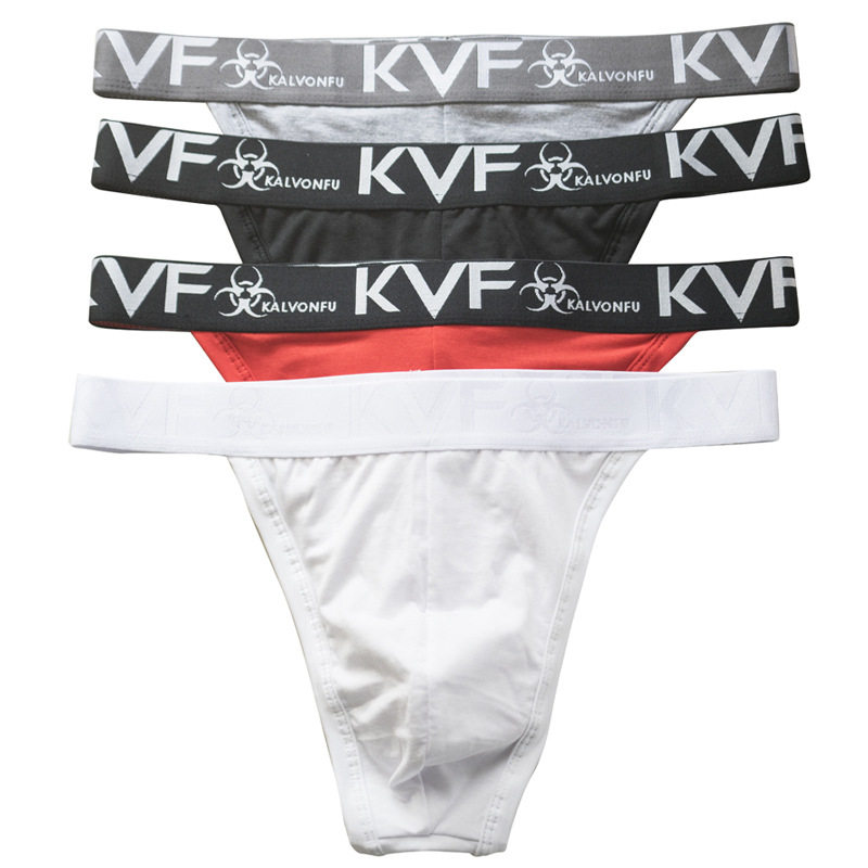 灰红黑白色性感高叉字母莫代尔青年潮流男士人生T丁字内裤衩子头,淘宝优惠券,粉丝福利购,淘宝优惠卷