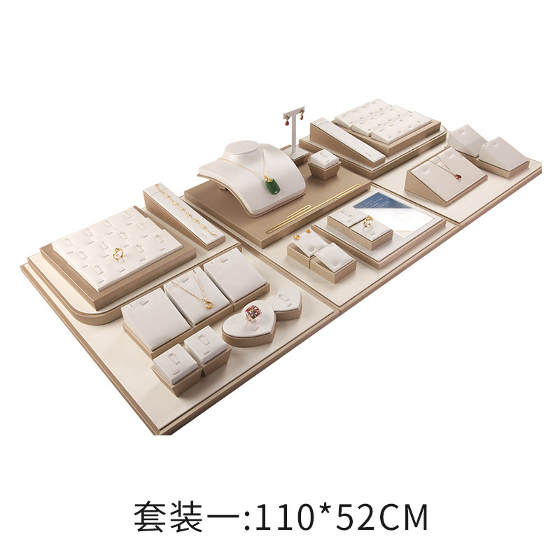 高档珠宝展示道具柜台首饰店铺陈列商用珍珠戒指项链轻奢套装定制,淘宝优惠券,粉丝福利购,淘宝优惠卷