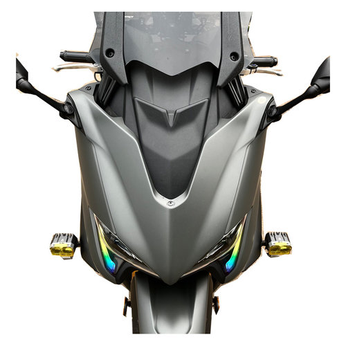 适用于雅马哈TMAX560/530护杠保险杠防摔脚踏射灯支架博奥达改装 - 图3