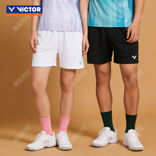 VICTOR胜利威克多羽毛球短裤男女款训练比赛速干透气运动裤60203 - 图0