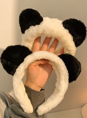 洗脸发带束发箍月子头巾夏季防风产后女可爱春秋宽边