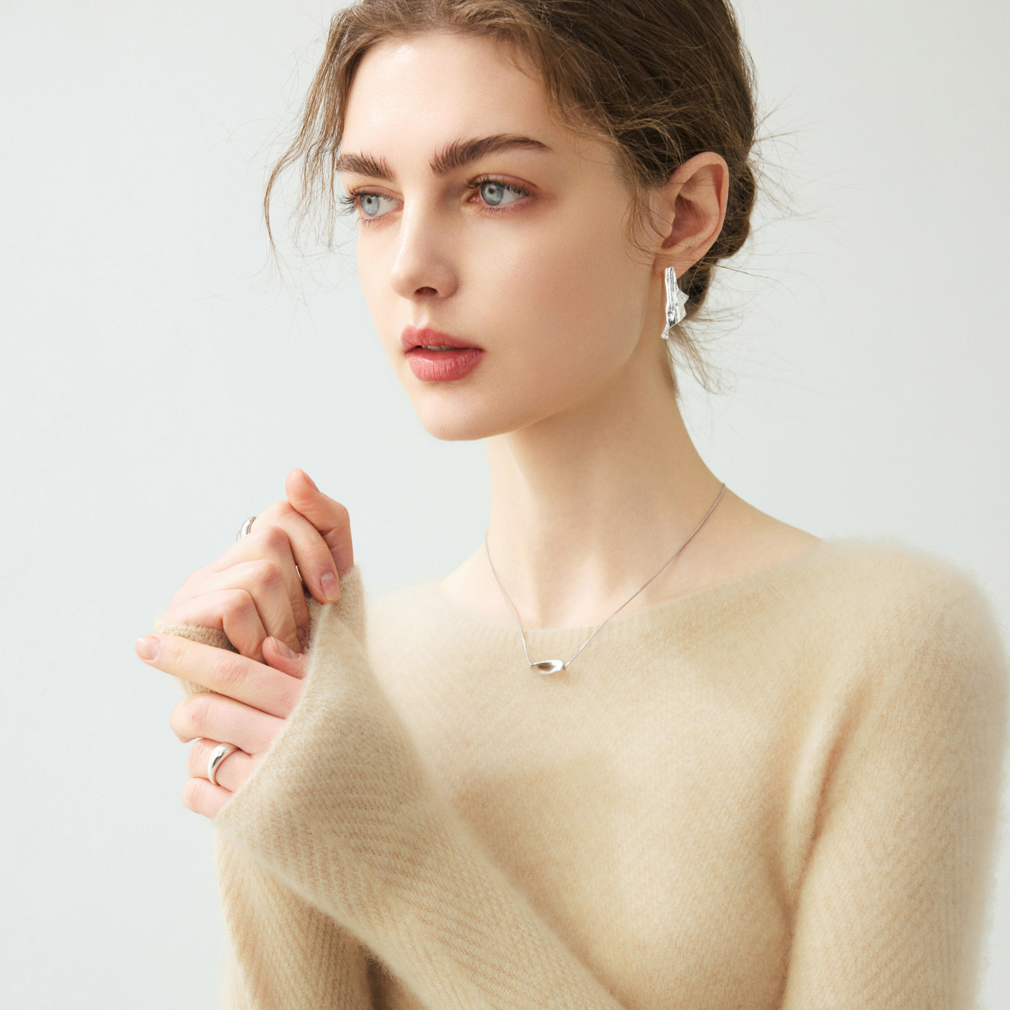 一字领baby山羊绒衫女一线成衣无缝针织毛衣修身显瘦提花羊毛打底,淘宝优惠券,粉丝福利购,淘宝优惠卷