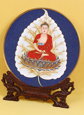 掐丝手工艺桌面礼品大厅诗翼铜盘